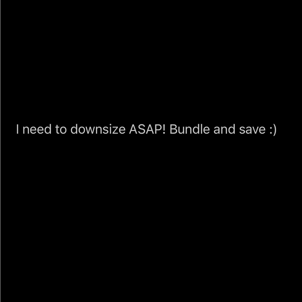 Stuff’s gotta go